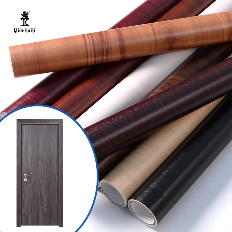 2024 New Design Decorative PVC Film Membrane Laminating PVC Foil For WPC Door