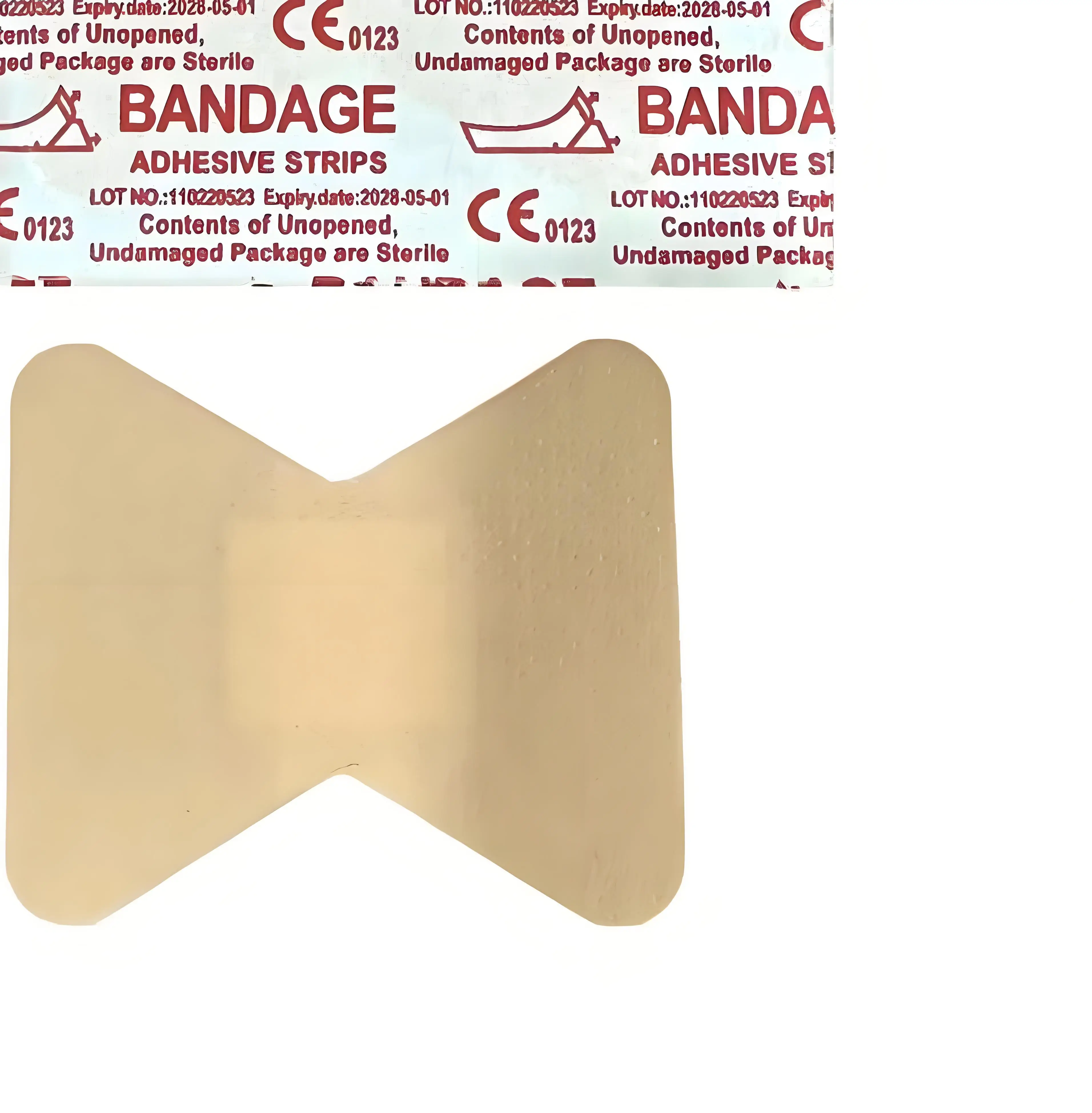 Waterproof Band-aids Medical Adhesive Wound Bandages PE hemostatic patch