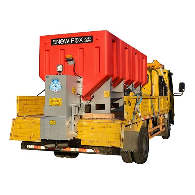 XHS-40000 Vehicle-Mounted Snow Removal  Road Salt & Fertilizer Spreader Truck-Suitable Snow Melting Machine