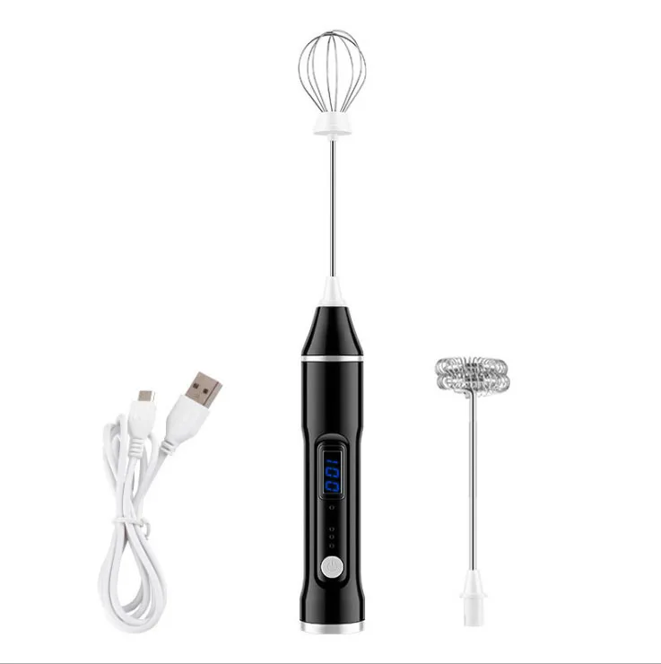 2020 new style Electric Whisk Milk Stirrer Coffee Whisk Mixer Stirrer Kitchen  Electric Egg Whisk mixer
