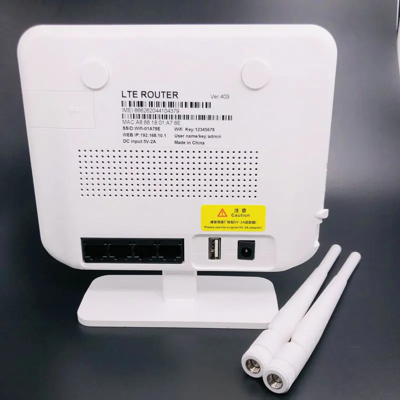 4G маршрутизатор VPN Cat4 B1/3/5/7/8/20/38/39/40/41 4 аппарат не привязан к оператору сотовой связи CPE