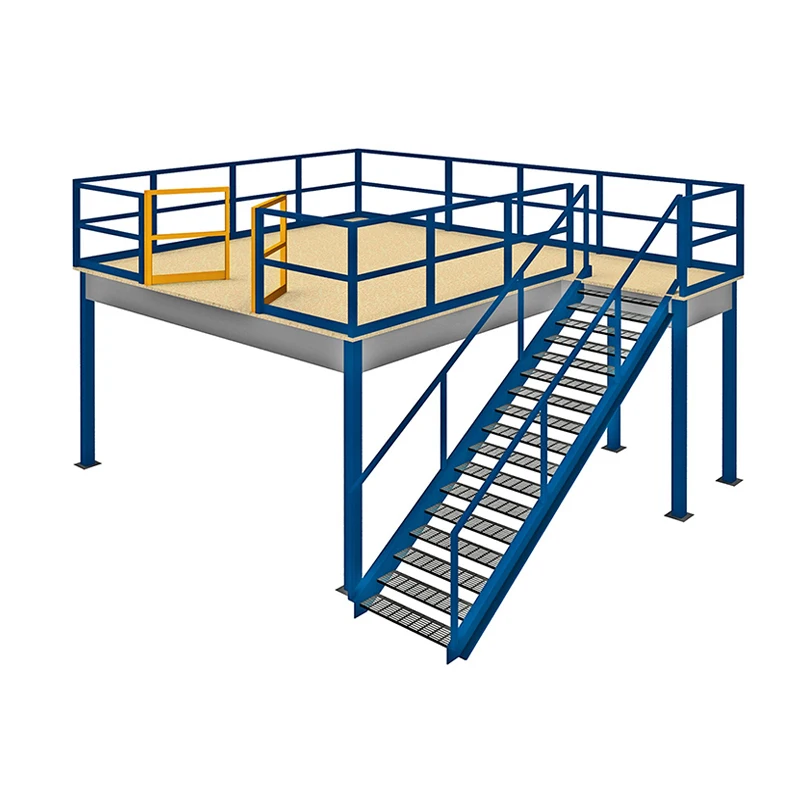 Customized Industrial Steel Mezzanines Wholesales Price Heavy Load Capacity Warehouse Storage Mezzanine Systems