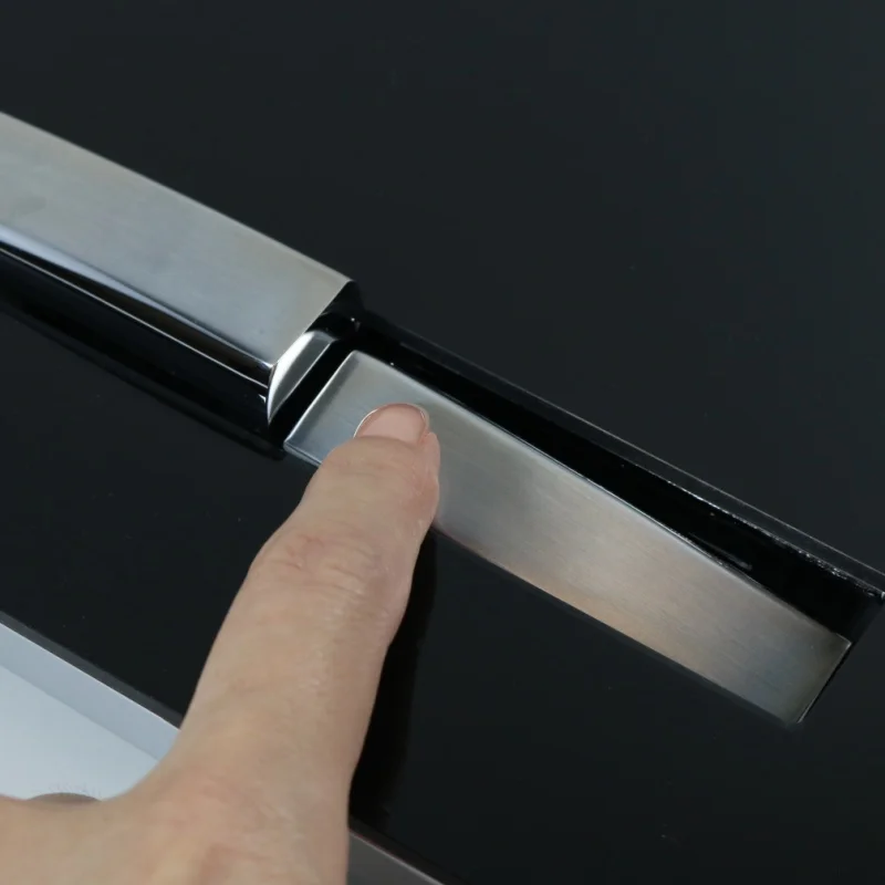 China Factory Matte Black ABS Toilet panel flush value fitting plate black