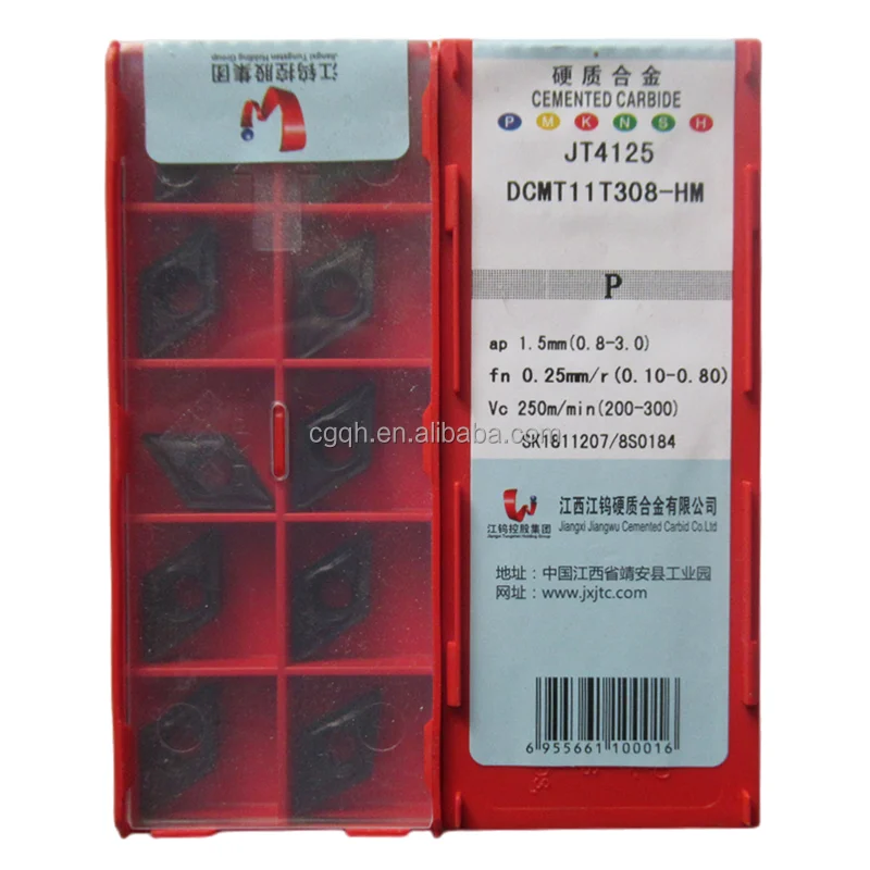 JXTC DCMT DCMT11T308-HM JT4125 твердосплавные вставки CNC токарные инструменты для токарного станка качественные товары
