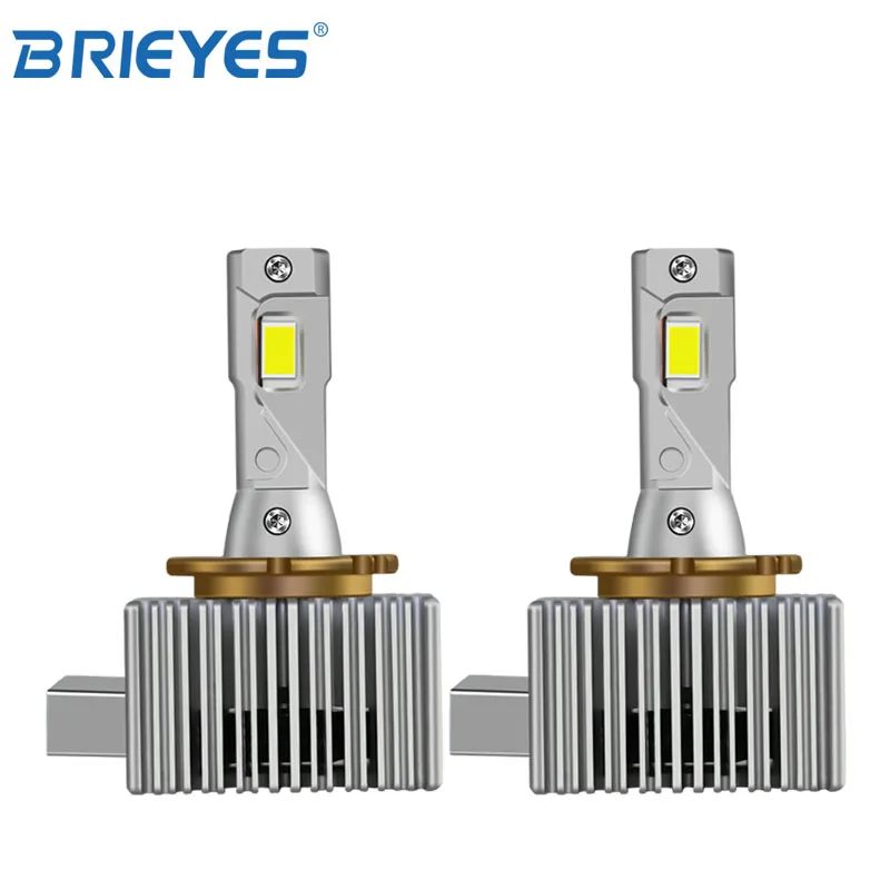 New Cordless Design HID To LED Bulbs D1 D2 D3 D4 D5 D8 35W 4000LM CSP4575 45MIL Strong Canbus Fan Cooling Plug&Play Clear Vision