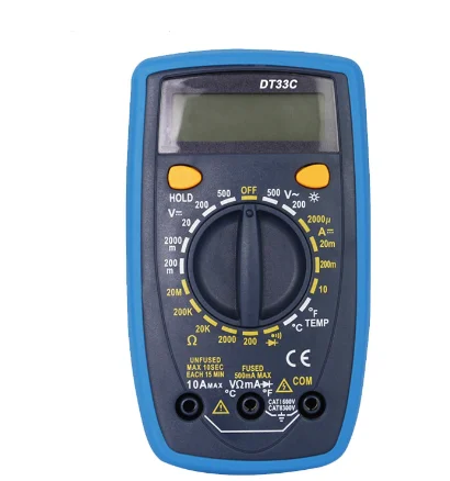 Chinese manufacturer multimeter LCD multimeter micro ammeter, multimeter digital meter