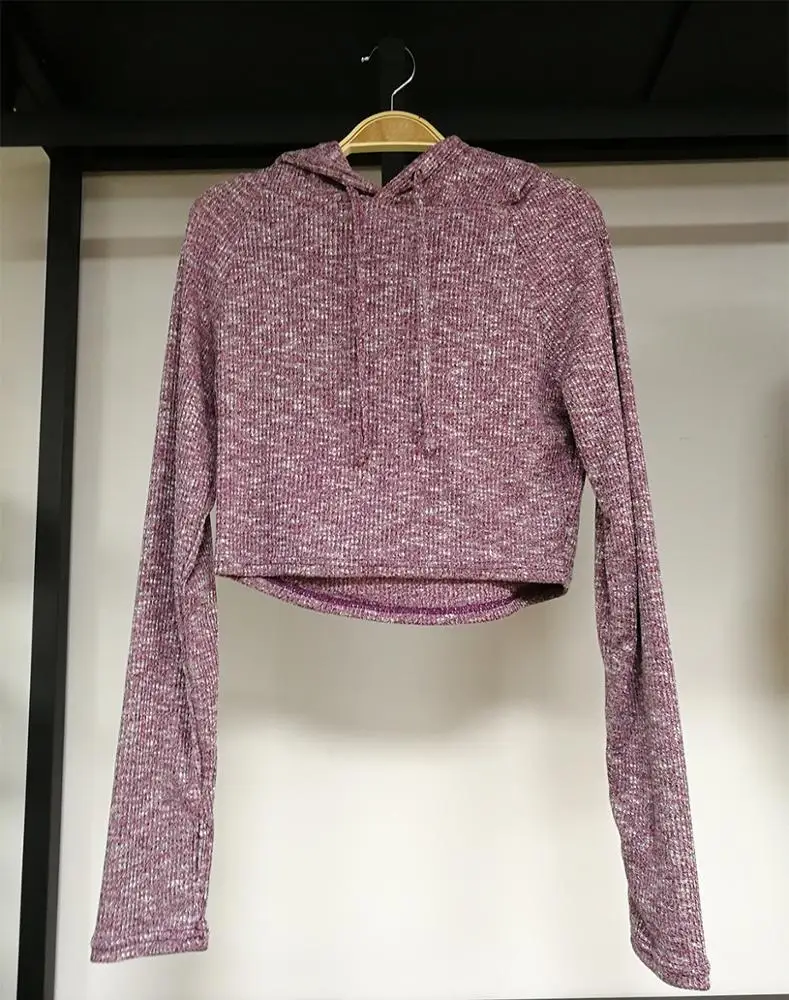 
Buy Loose Fit Crop Top Wholesale Women Sports Long Sleeve T-shirt With Hoodie Buy Loose Fit Crop Top Wholesale Women Sports Long Sleeve T shirt With Hoodie