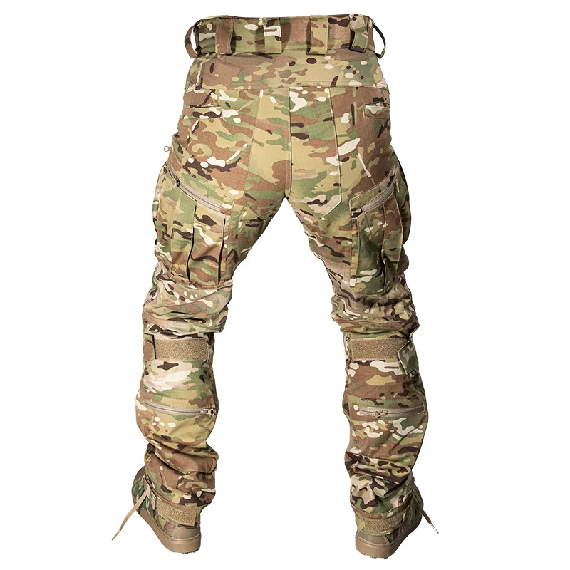 SPARK TAC hlex Camouflage Pants tactical pants with knee pads camouflage men outdoor pants