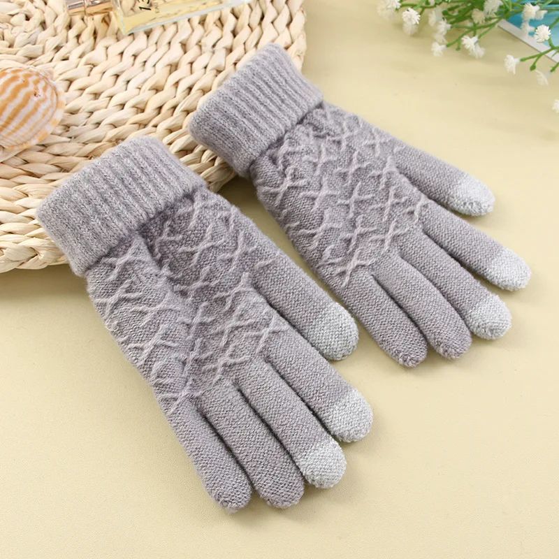 Hot Sell Winter Mittens Warm Fine Workmanship Eco-Friendly Low MOQ gloves winter women