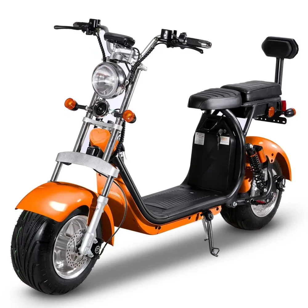 Amoto Model CP-1.1 Fat Tyre 1500W 12AH/20AH/40AH Lithium Battery Electric scooter EEC/COC certificate