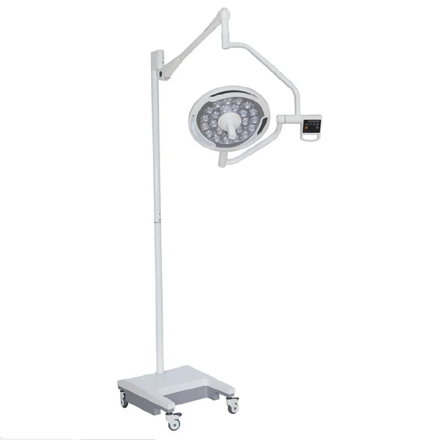 Двойная купольная Мобильная Хирургическая Лампа, бестеневая медицинская Операционная лампа для микро-операционного блока