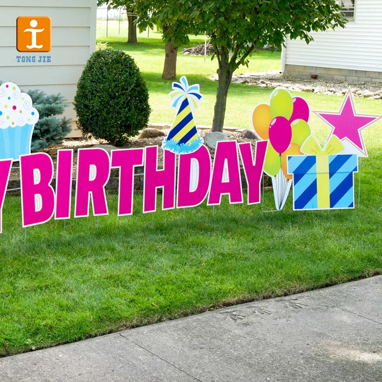 Индивидуальные принты по заводской цене, оптовая продажа, 4x8 гофрированный лист, знак для двора