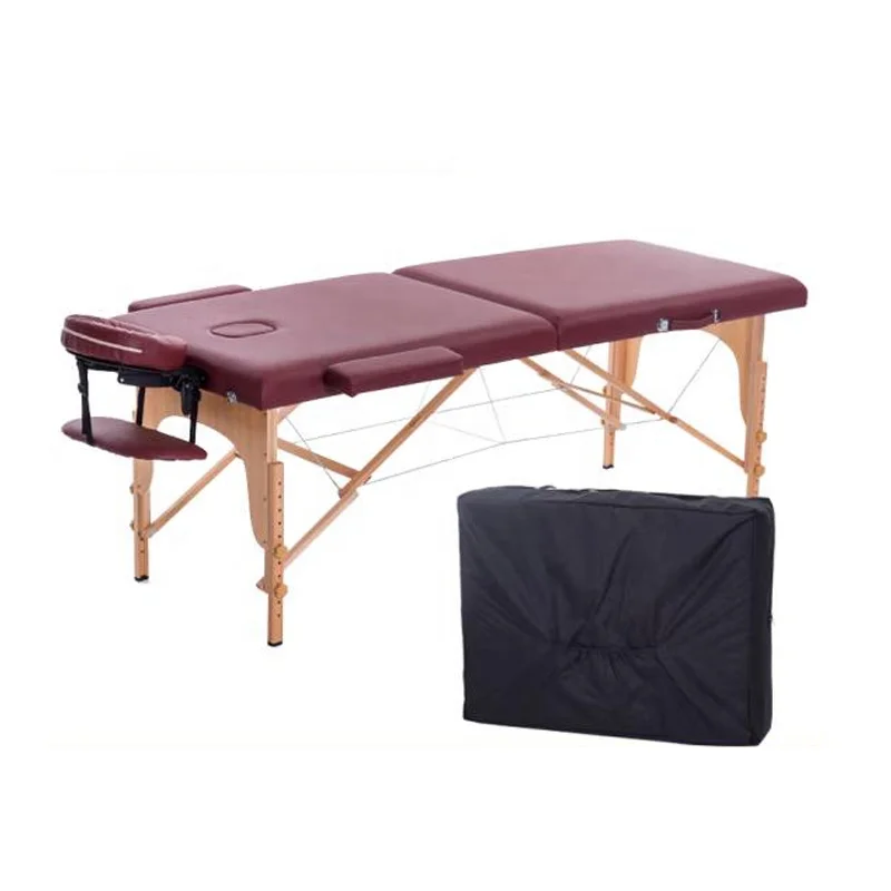 Folding massage beauty bed portable household portable foldable physiotherapy bed acupuncture massage bed