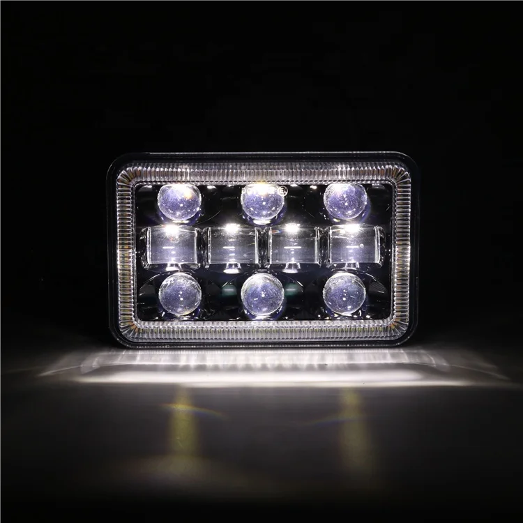 Best Selling 54w 12v 24v Led Car Headlights Bulb 4x6 Led Head lamp For Peterbilt Kenworth For Freightliner