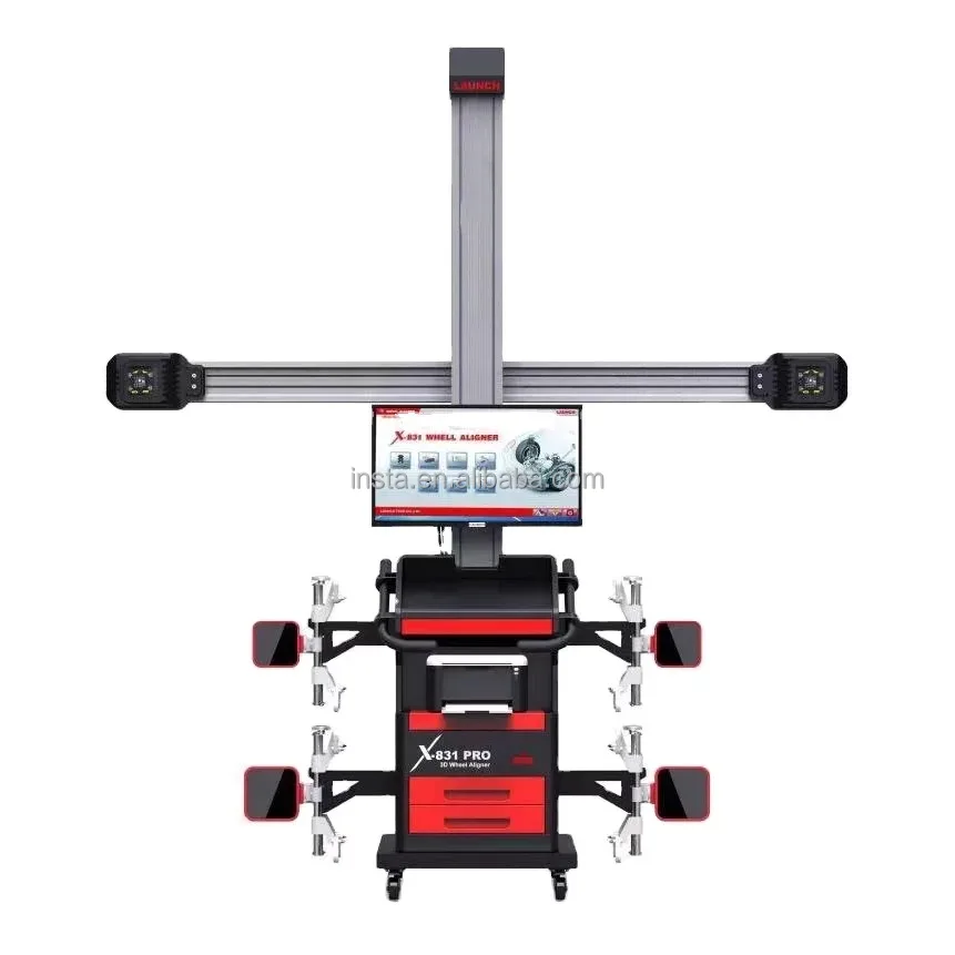 Launch X-831 Auto tracking  3D Four Wheel alignment LAUNCH Four wheel alignment machine Launch wheel aligner