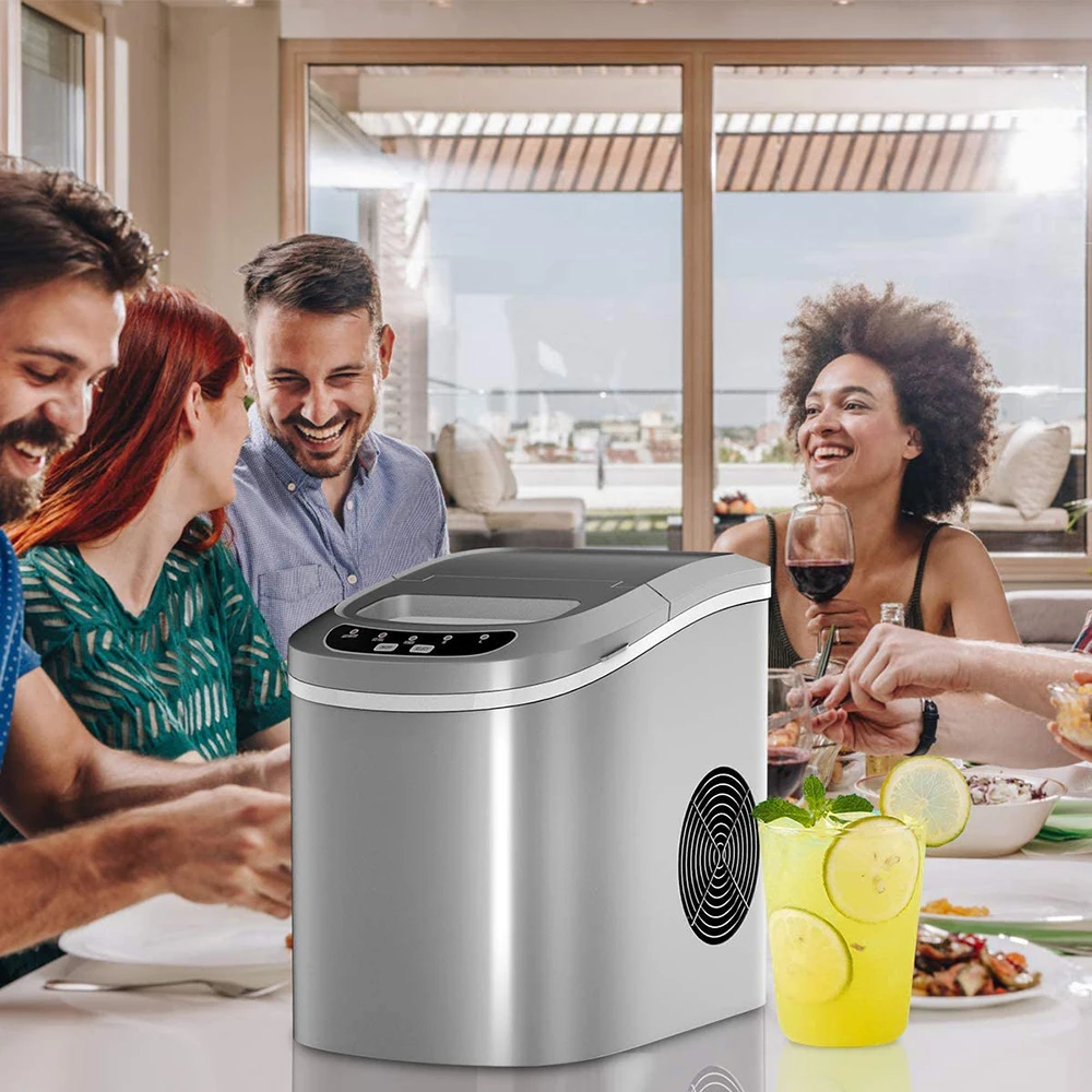 mini portable ice maker Self-contained producing household ice making machine ice cube maker