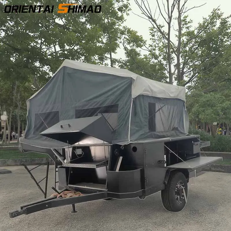 luxury house trailers camping Australian Standard RV Camper Travel Trailer off Road Caravan