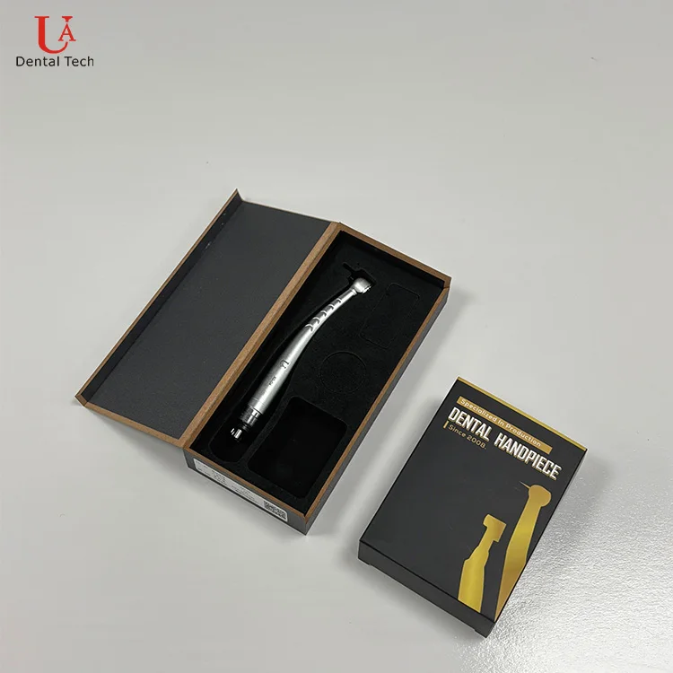 Custom Design Bur Will Not Jump Out When Rotating 2 Holes Turbine China Dental Handpiece