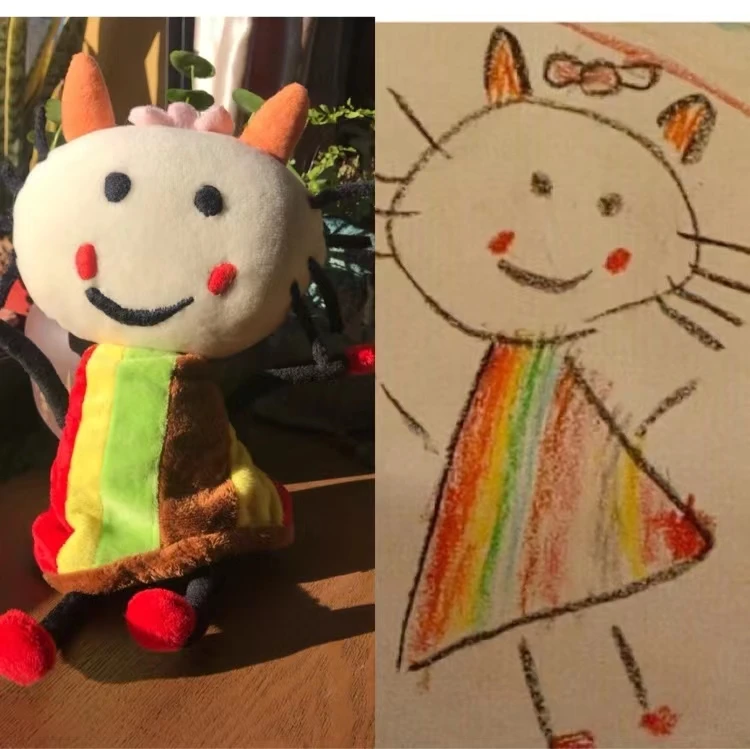 Custom Made Stuffed Animals Toy Cartoon Anime Characters Soft Plushies OEM ODM Custom Kpop Plush Doll