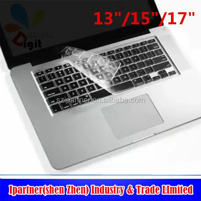 Soft Transparent Keyboard Cover for Macbook TPU Laptop