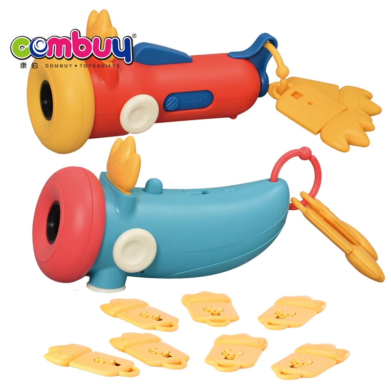 Обучающая история, электрическая детская игрушка-проектор с фонариком