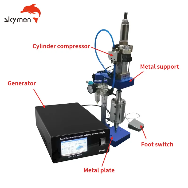 Manual Welding Device 35kHz 500W 20kHz 800W Ultrasonic welder Machine
