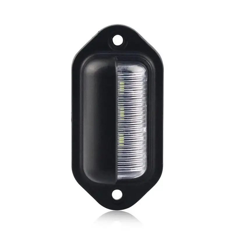 6LED грузовик Фонарь освещения номерного знака автомобиля грузовика и пассажирского свет прицеп 12-24V фонарь Брюки карго шаг лампы противотуманных фар внедорожника Ван