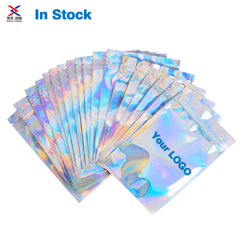 Reusable Zippered Food Storage Bag Customized with Aluminum Foil Gravure Printing for Jewelry and Food Packaging