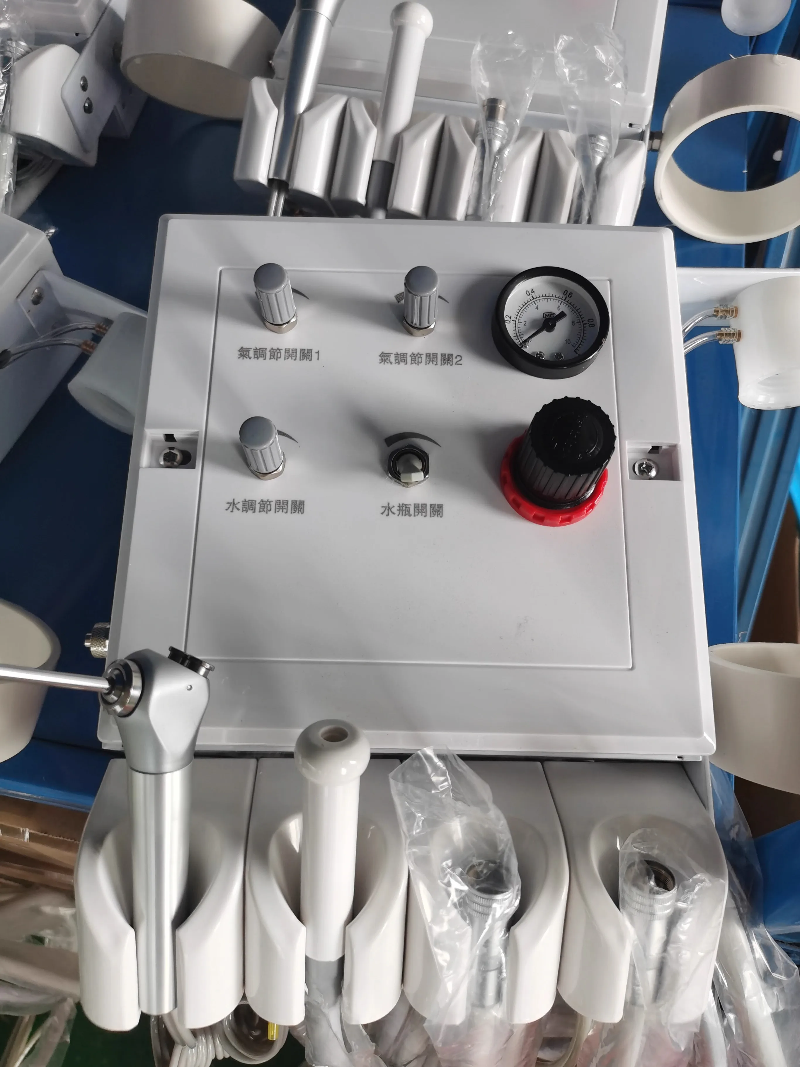 2024 Most Popular Portable Dental Turbine Unit Handpiece with Water Bottle Turbines
