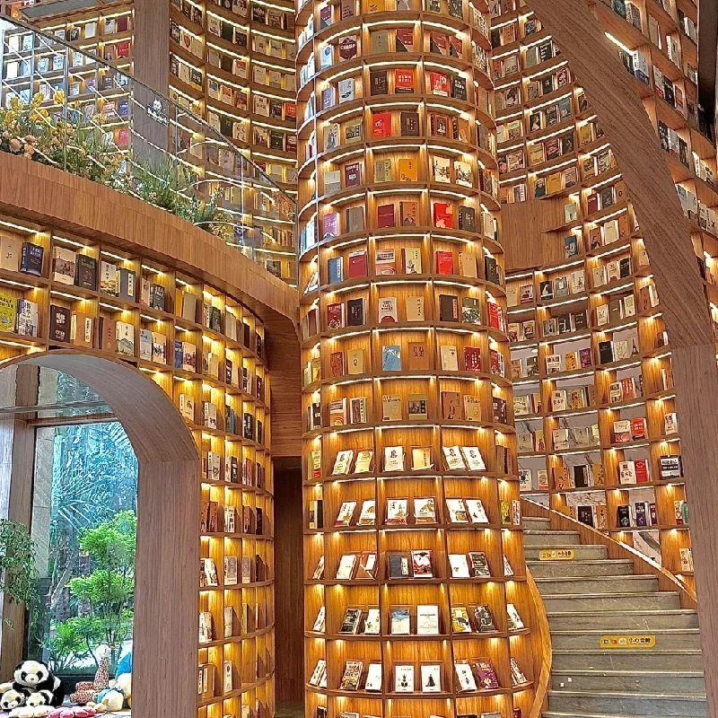 Книжная полка для школьной библиотеки