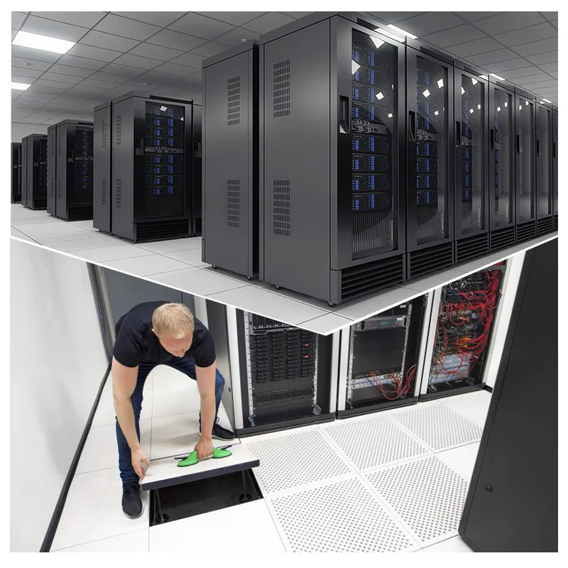 Majet data center steel anti static OA network raised access flooring system spcc steel trade show raised flooring