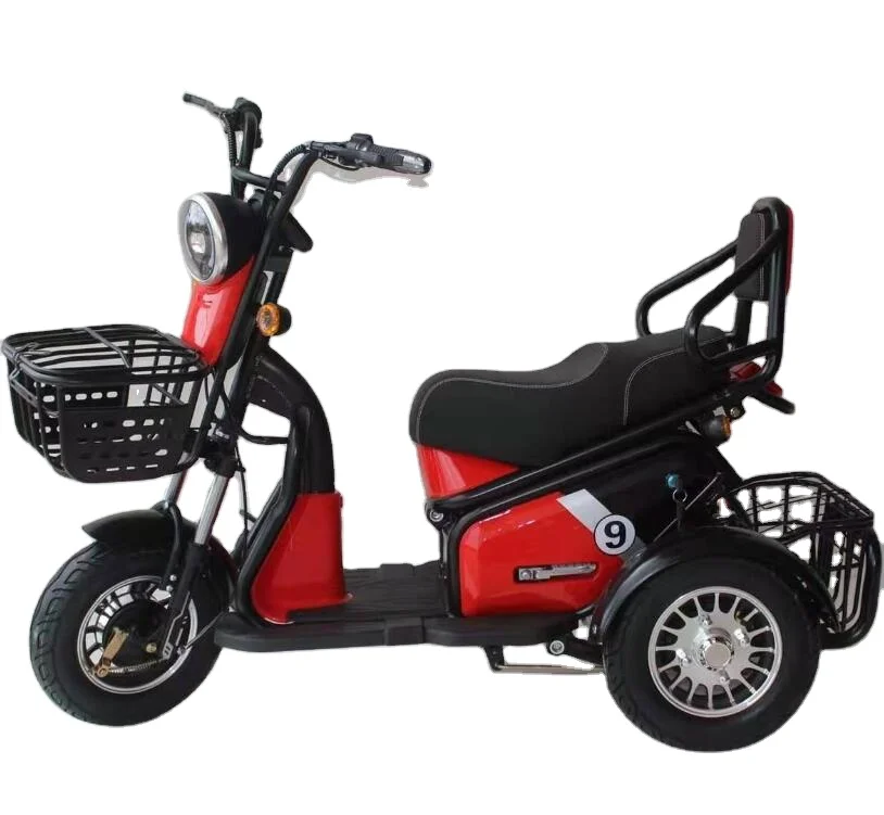 Newly designed 600w household three-wheel electric bicycle for India on sale