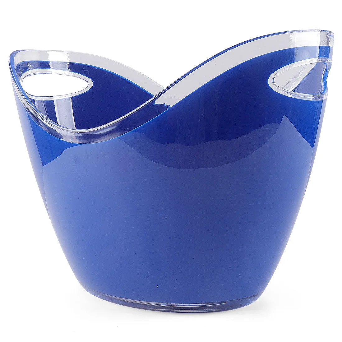 Wholesale Custom Logo Print Multiple Colors 4L/8L/12L Wine Champagne Acrylic Plastic Ice Bucket