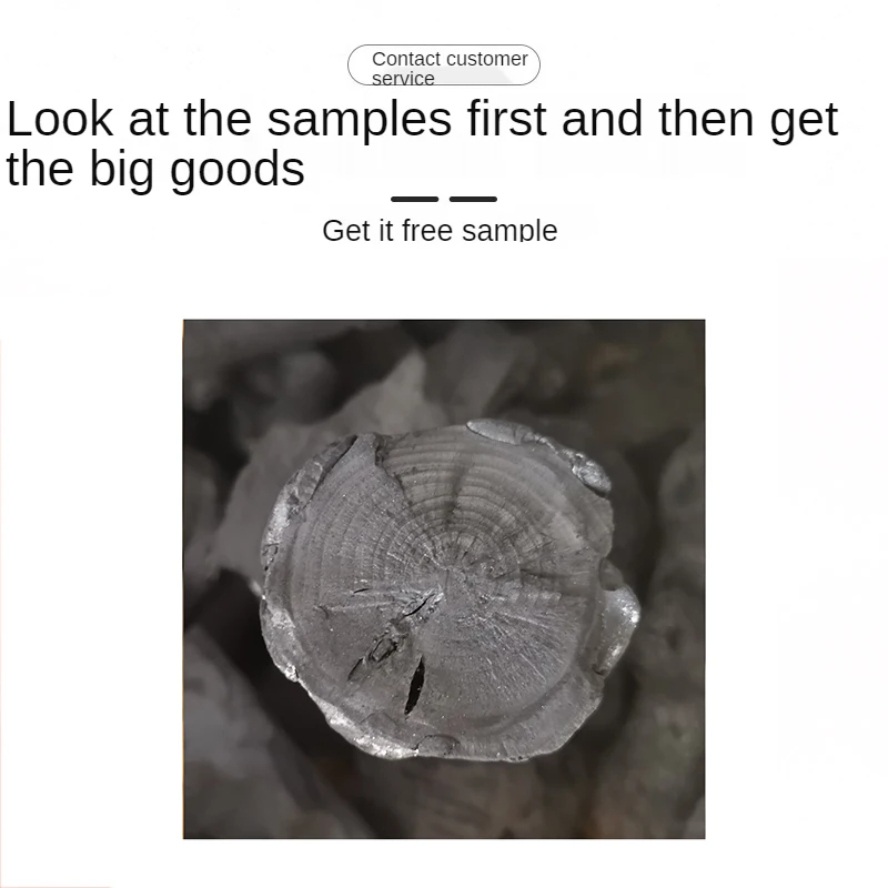 Высококачественный уголь для барбекю, твердая древесина, без дыма, древесный уголь для барбекю