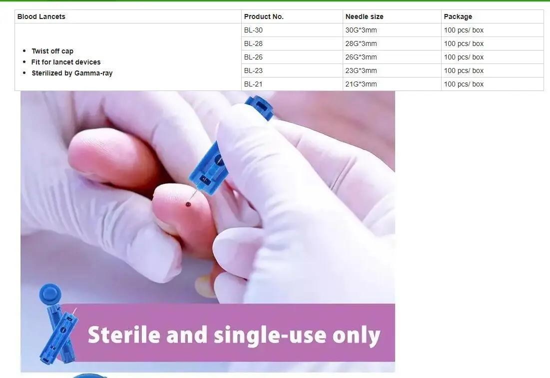 blood lancet