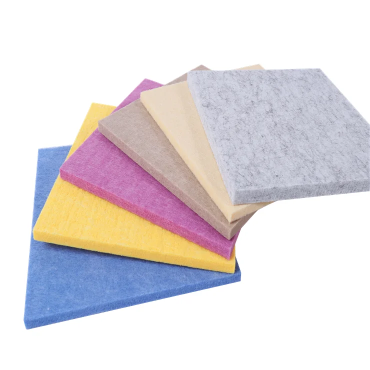 New Product Top Grade Polyester Fiber Panel Sound Proof Felt Soundproof Wall Panels
