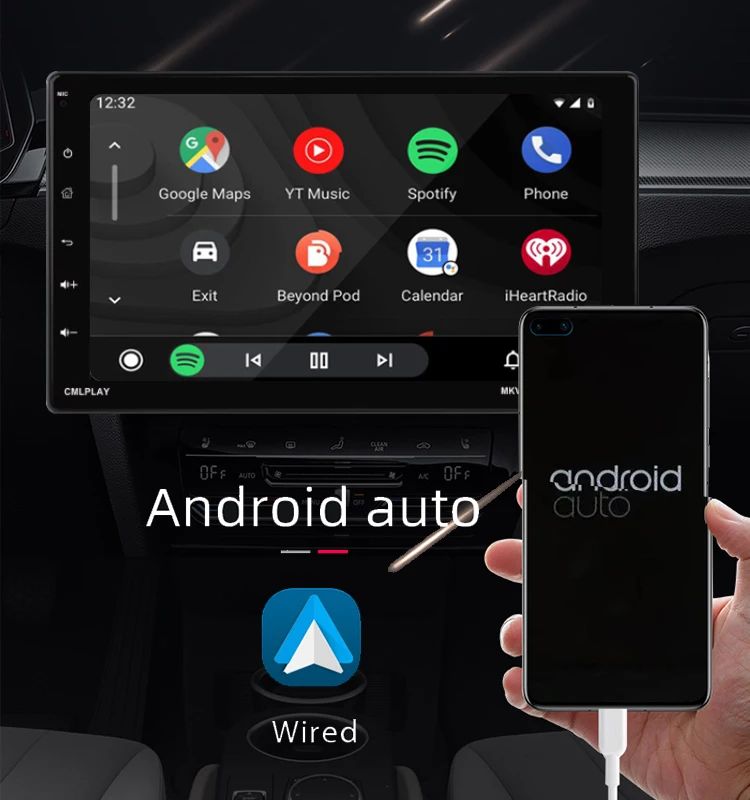 Автомагнитола 9 дюймов 1din 9010C
