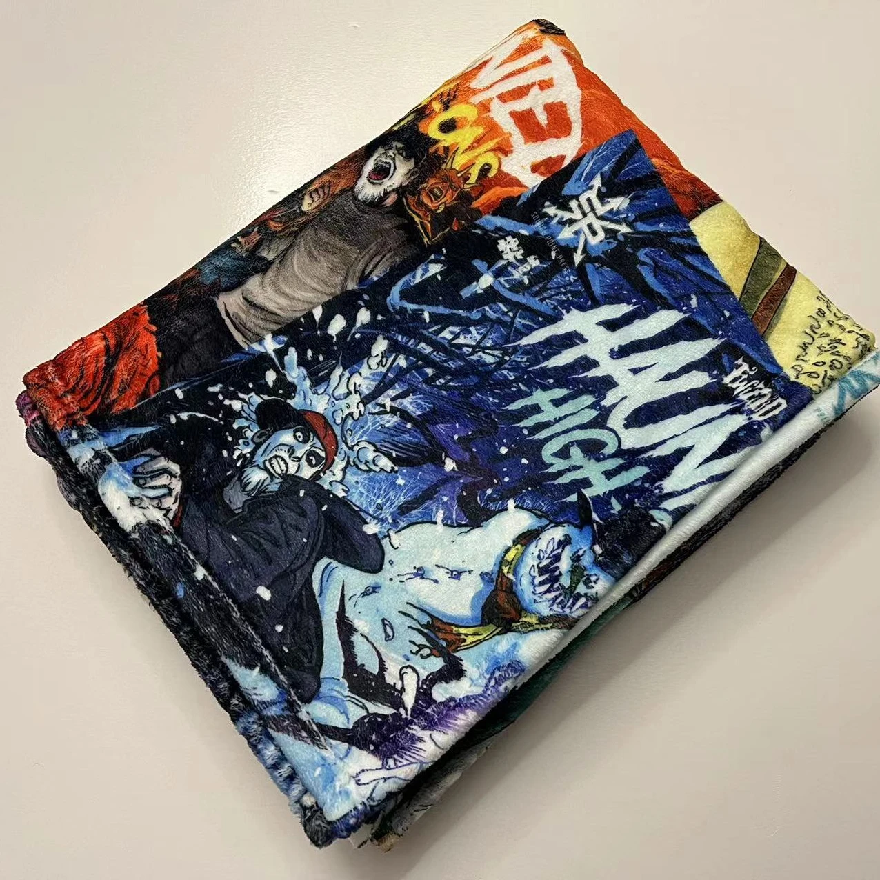 Custom Sherpa Throw Fleece Blanket quilt Flannel Woven Blanket TV Blanket Wholesale Drop Ship