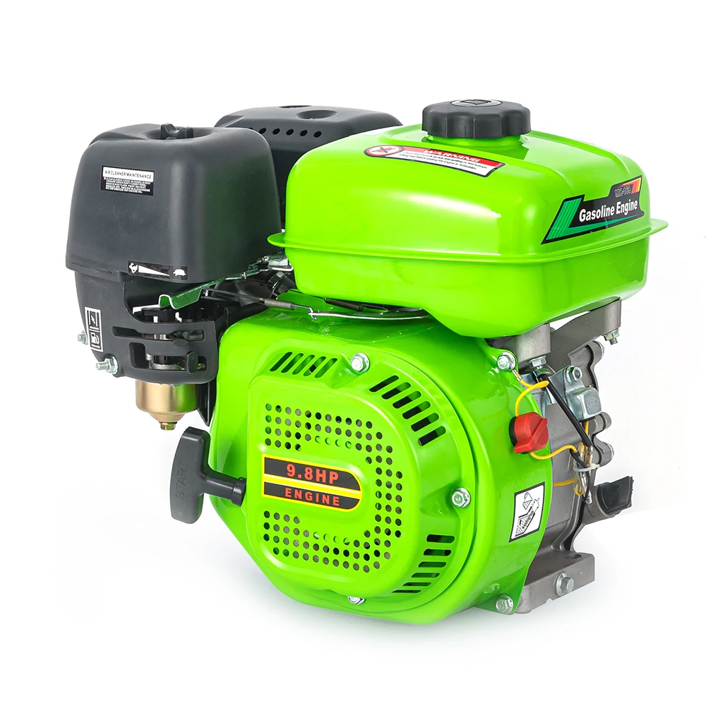 Cheap price small 5.5hp 4 stroke air-cooled ohv gasoline engine with gearbox