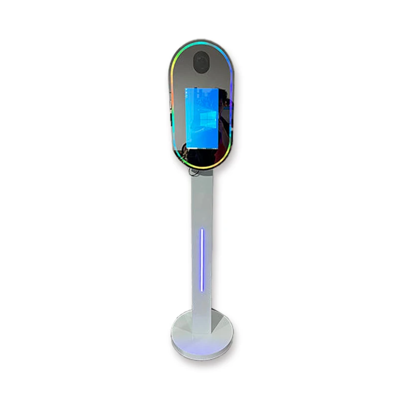 Lcd 15.6 Inch Mirror Photo Booth Boot With Dslr Camera And Printer