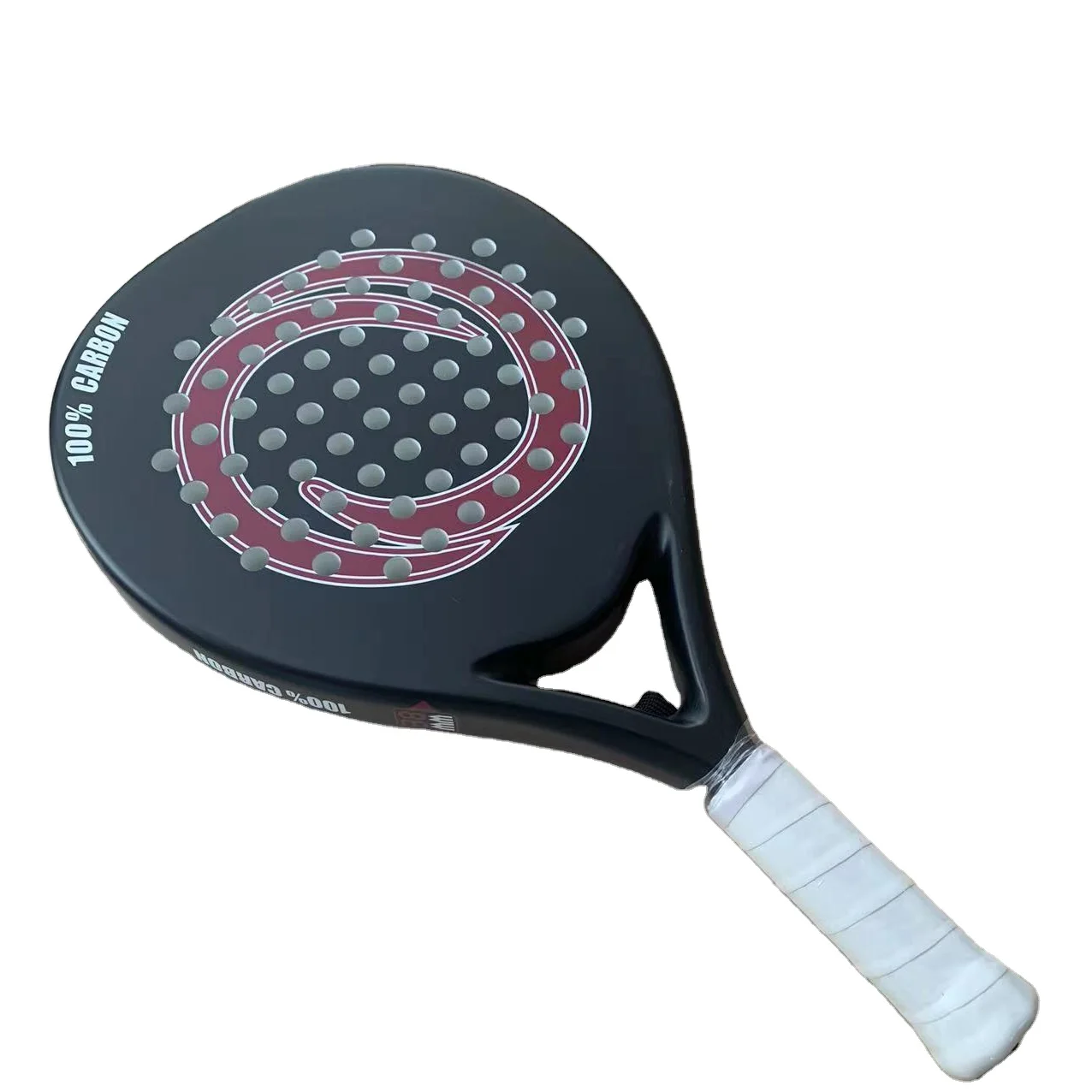 Brand-new Padel Racket Carbon Fiber Power Lite Pop Tennis Paddle Paddleball Racquets