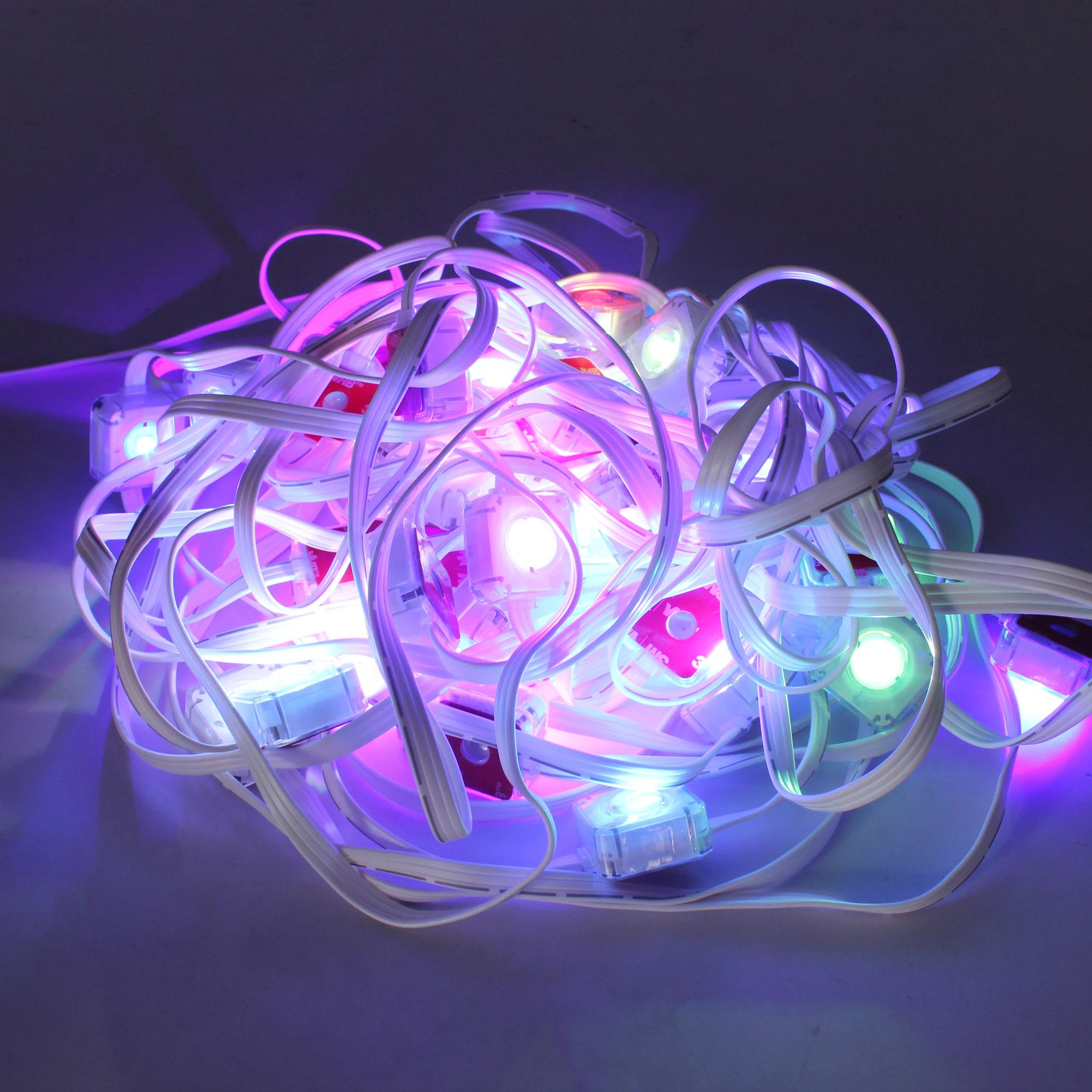 2024 Pixel Lights Christmas Colorful Waterproof Roof House Eaves Light Eave Smart String Exterior Led Point Light