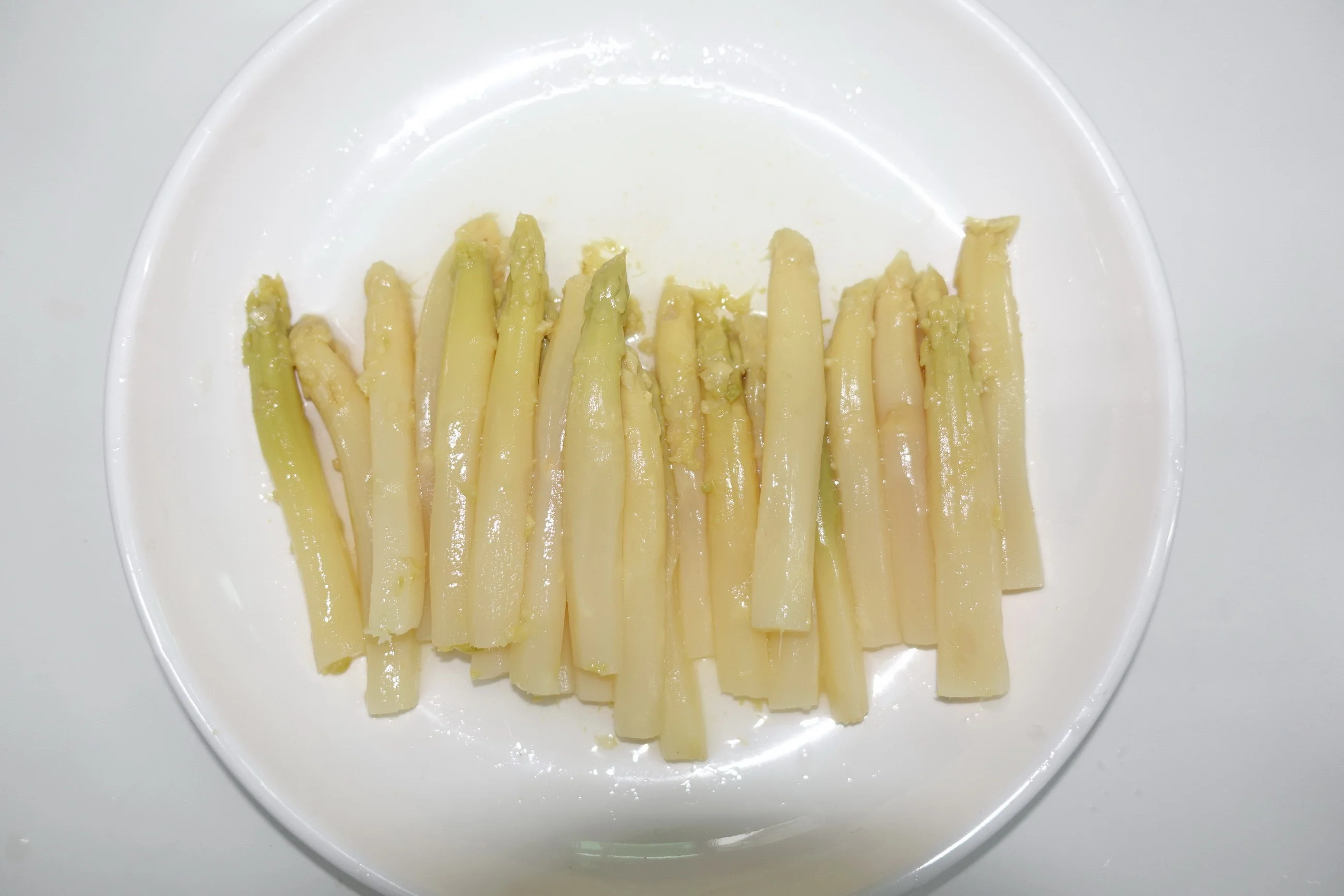 Jar Food Canned White Asparagus Whole In Jar