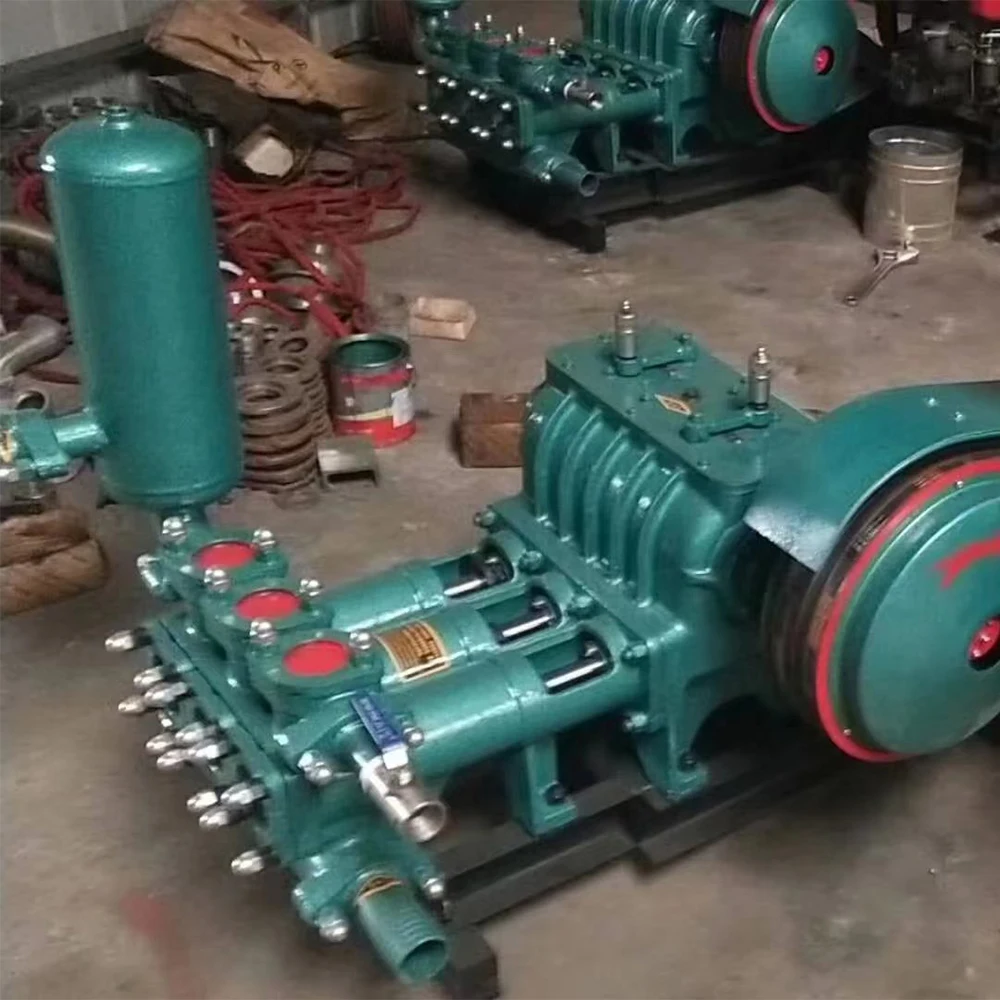 Factory BW450 Mud Pump With Cylinders For 300m 250mm 200mm Diameter Water Well Drilling Mud Pump