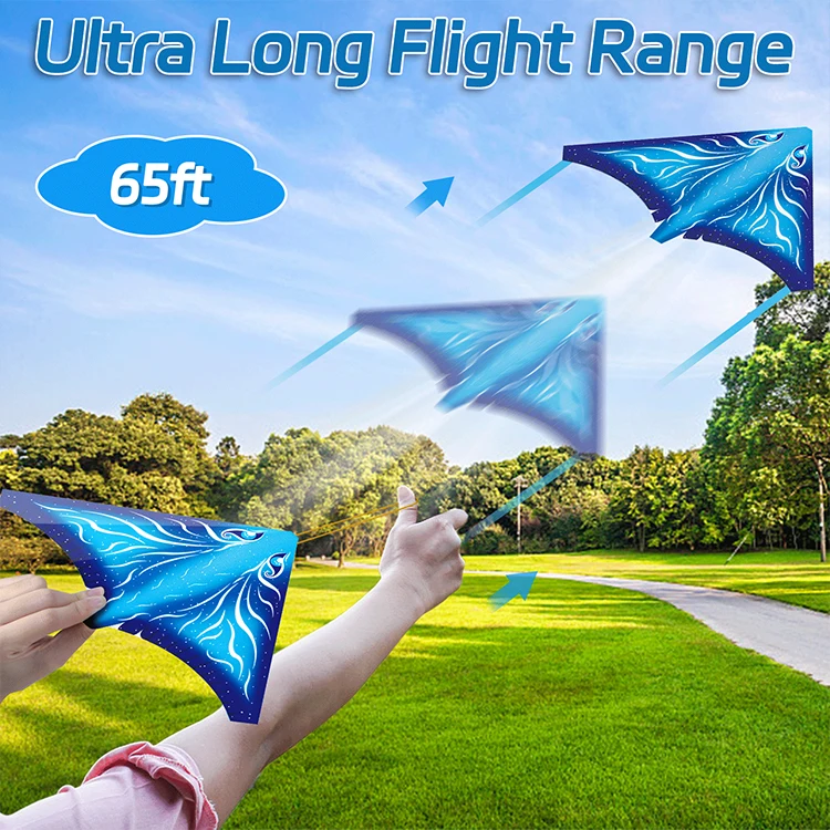 Wholesale New Design Summer Outdoor Flying Toy 24P Waterproof Mini Finger Catapult Kite Set
