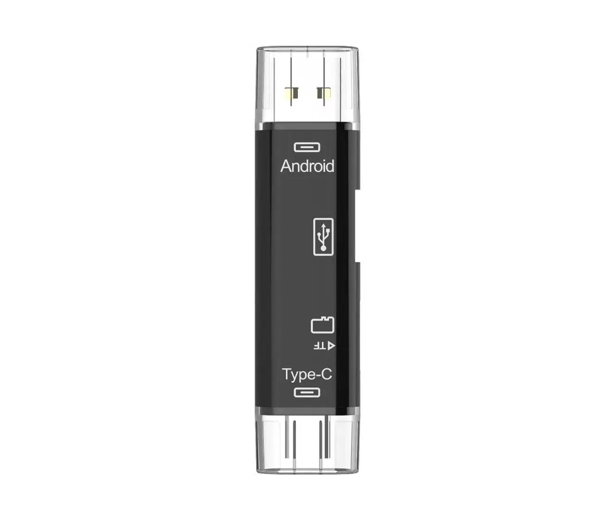 3 в 1 OTG Type-C кардридер USB 0 A Micro на 2 слота TF Type C для смартфона ПК