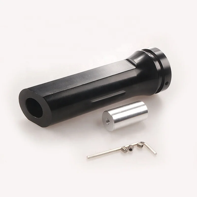 
Black Aluminum Handbrake Handle Cover Sleeve 