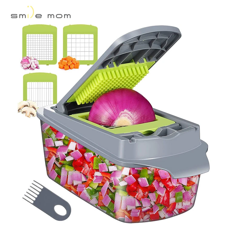 Kitchen multi- function manual vegetable chopper mandoline slicer onion potato dicer