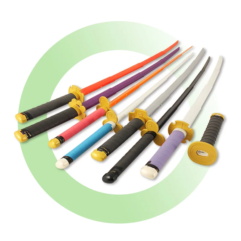 Scalable Plastic Katana Sword Best Popular Kids Cosplay Good Quality Factory Toy Sword