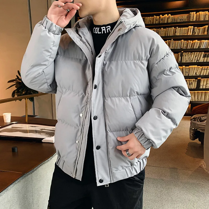  Pufferjacket изготовленным на заказ логосом Мужская модная куртка-пуховик с хлопковой подкладкой для мальчиков зимняя куртка